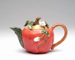 Porcelain Decorative Apple Teapot #80147TP