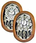 Joyful Encore Rhythm Wall Clocks Music & Motion Clocks #847WD06