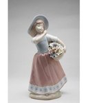 Girl with Friends Porcelain Figurine #C10390