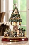 Bethlehem Village Motion Musical Christmas Tree  #IC94027T