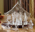 Nativity Acrylic Figurine Set  #IC80362T